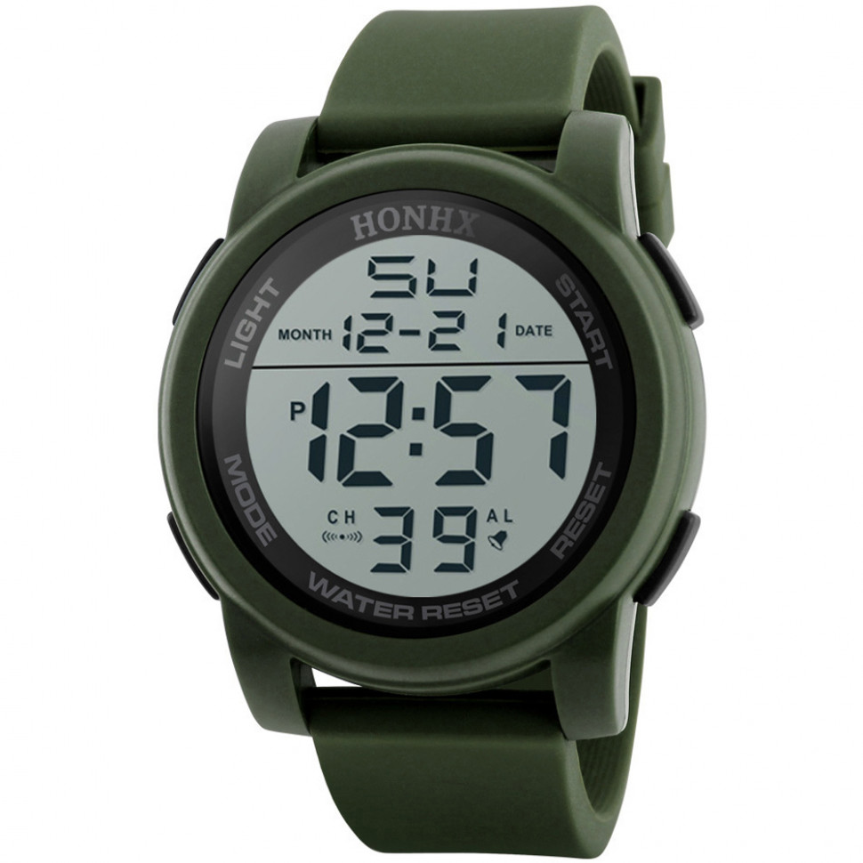 Чоловічий годинник HONHX ARMY green