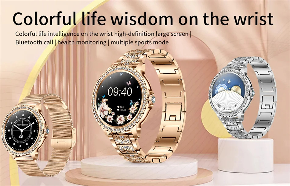 Смарт-годинник Women's Smart Device 16 silver steel 