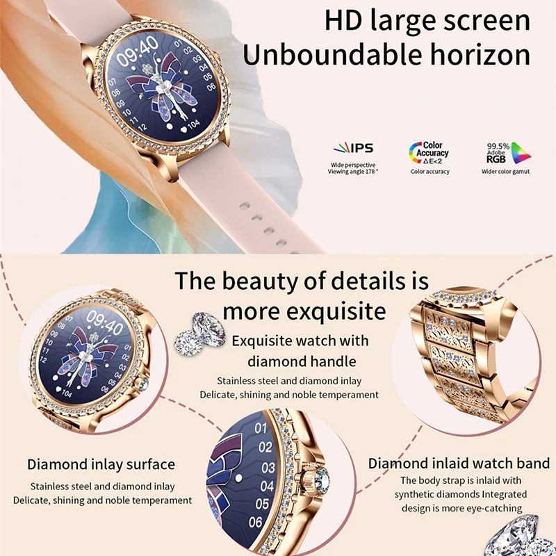 Смарт-годинник Women's Smart Device 16 silver steel 
