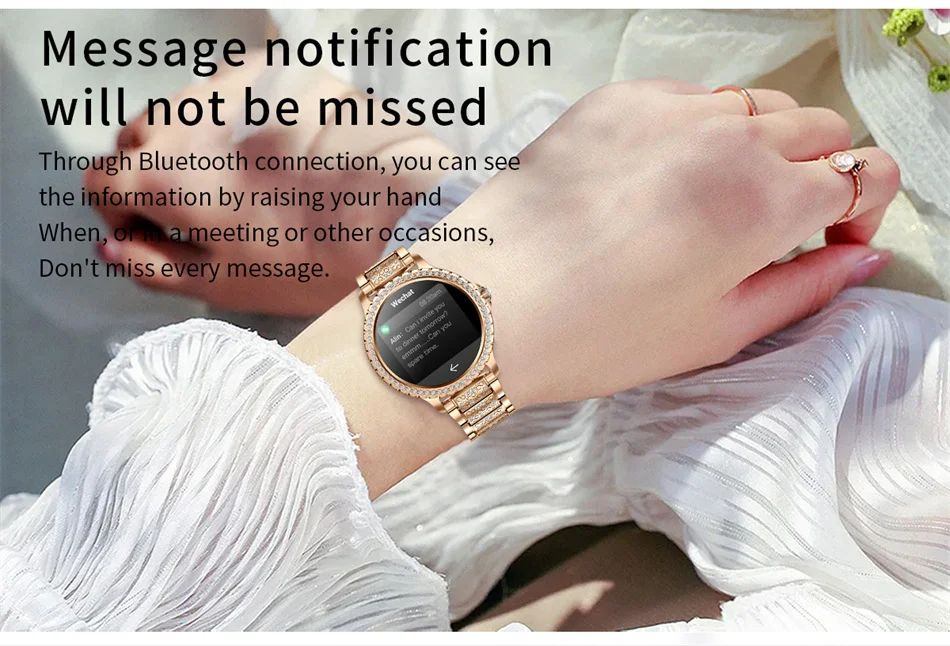 Смарт-годинник Women's Smart Device 16 silver steel 