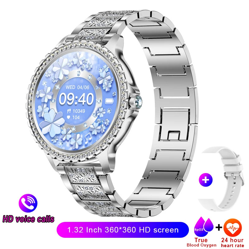 Смарт-годинник Women's Smart Device 16 silver steel 