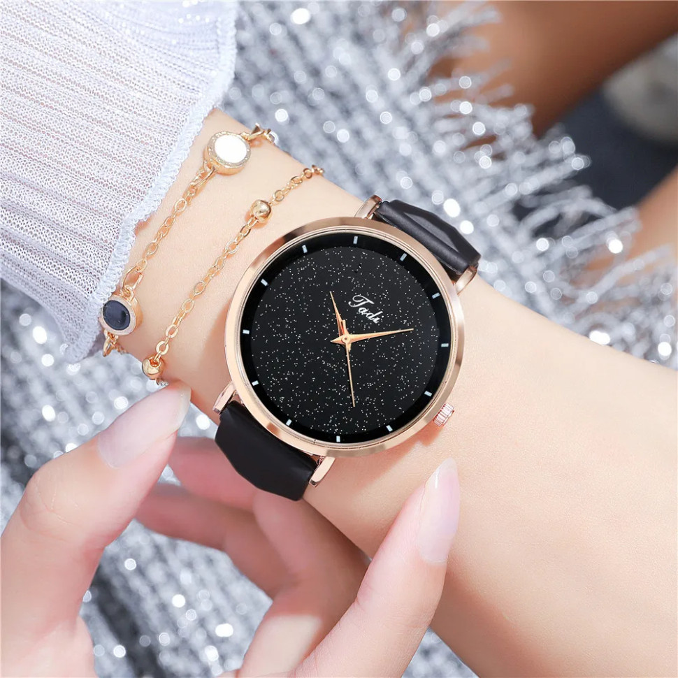 Жіночий годинник Tadi black 