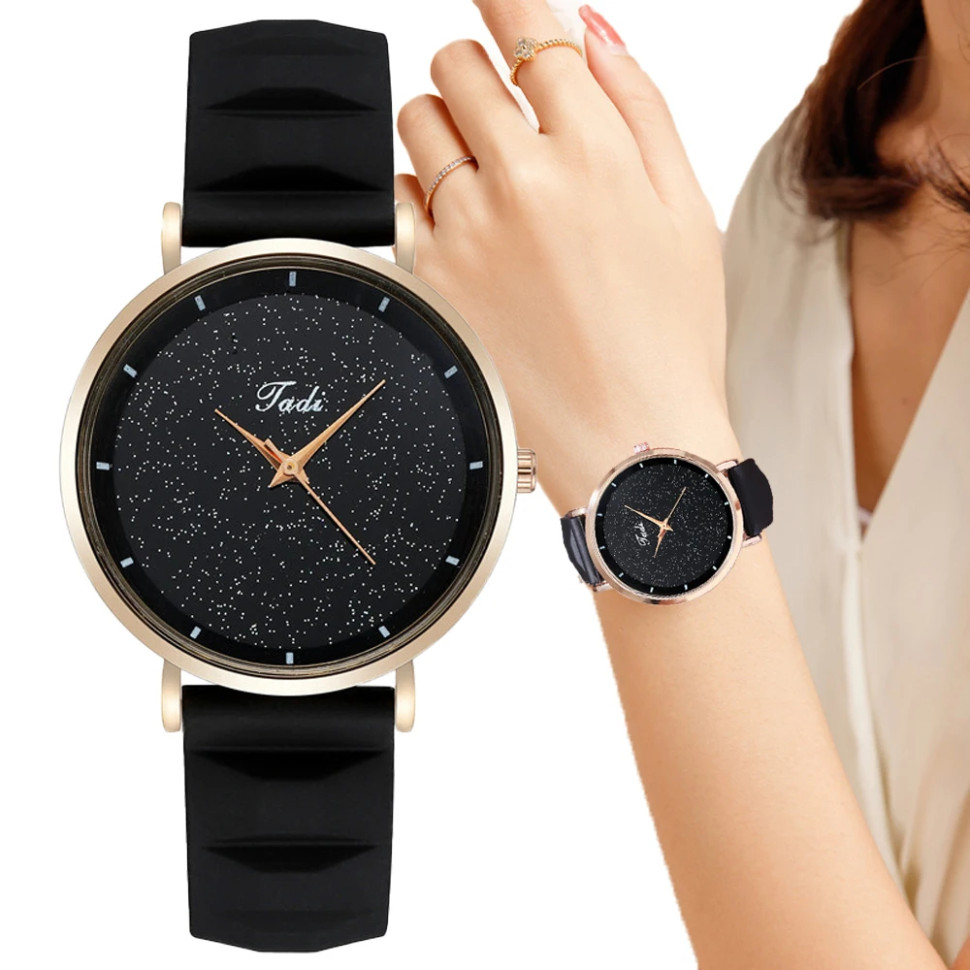 Жіночий годинник Tadi black 