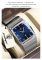 Чоловічий годинник Poedagar silver + blue