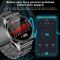 Смарт-годинник Smart Device 93 black steel, 3 ремінці
