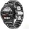 Смарт-годинник Smart Device 93 black steel, 3 ремінці