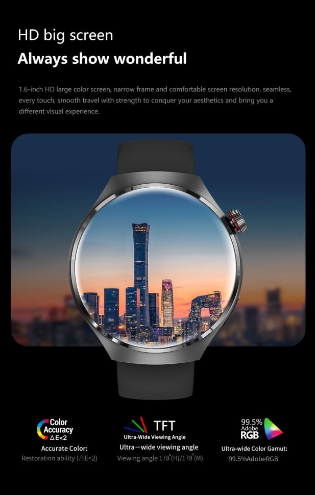 Смарт-годинник Smart Device 103 black silicon