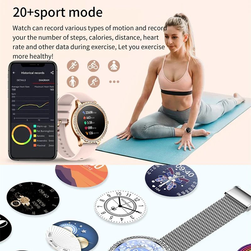 Смарт-годинник Women's Smart Device 16 silver