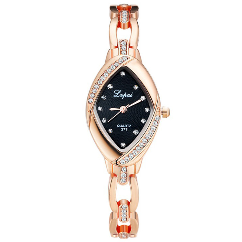 Жіночий годинник Lupai gold+black