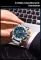 Чоловічий годинник Poedagar silver + blue