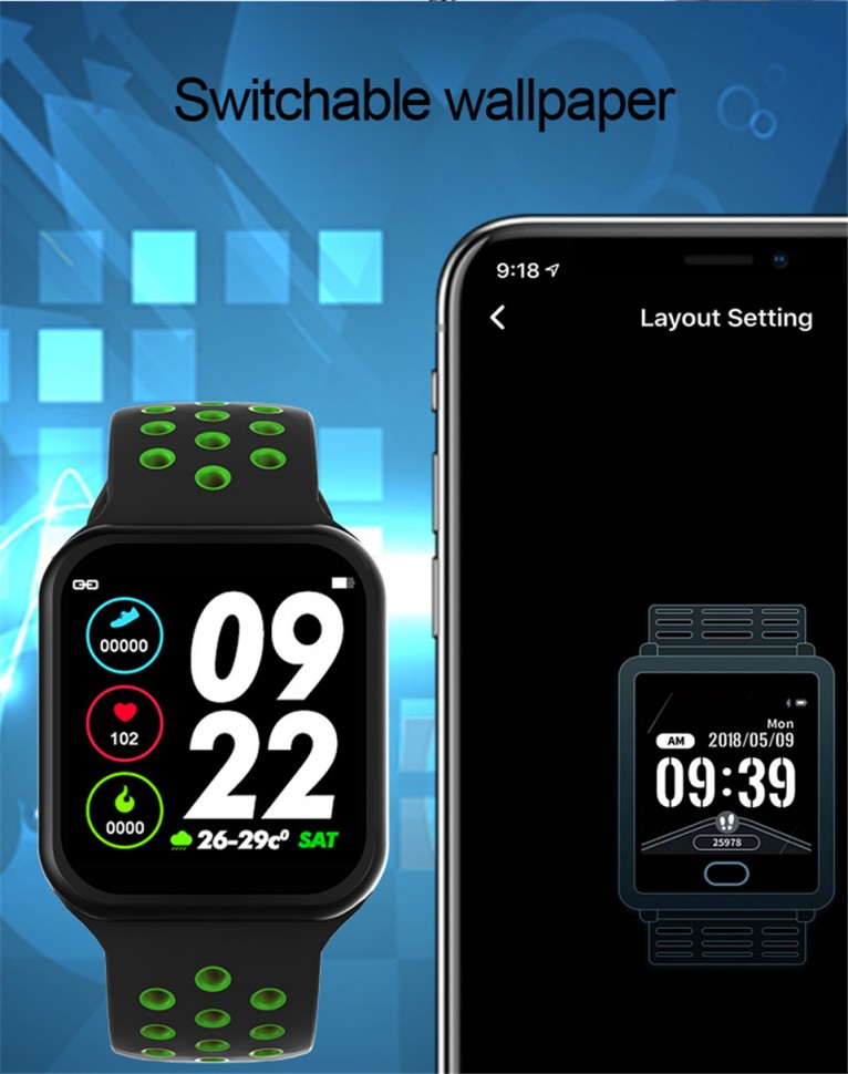 Смарт-часы Smart Device 33 gray+white