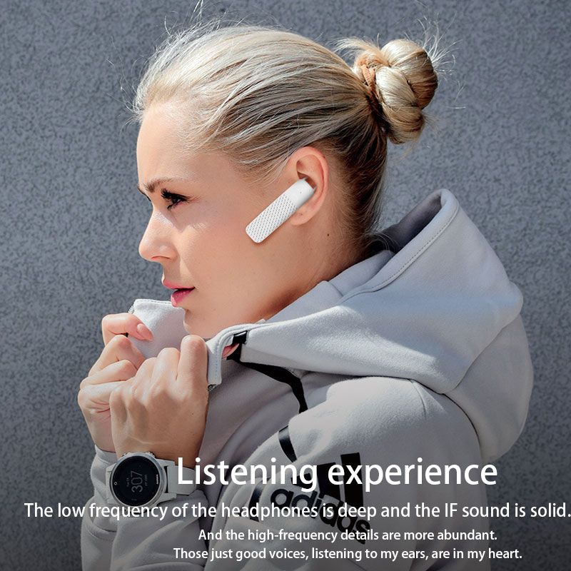 Bluetooth-гарнітура 10 black + box