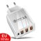 Зарядний пристрій 4×USB (1×USB-C + 3×USB-A) PD 48W Max