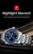 Чоловічий годинник Poedagar silver + blue 