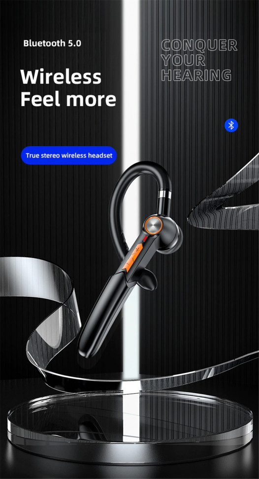 Bluetooth-гарнітура 39 black 