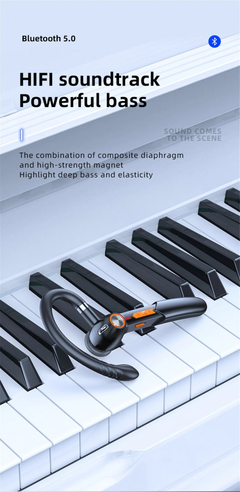 Bluetooth-гарнітура 39 black 