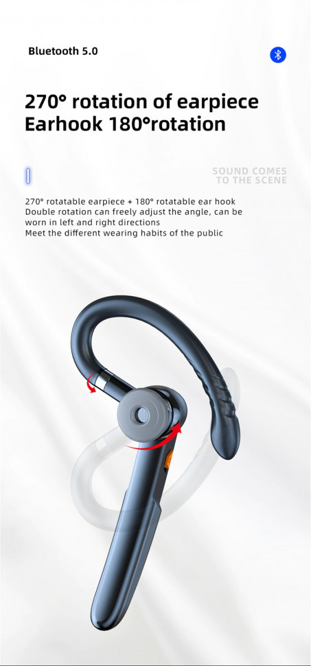 Bluetooth-гарнітура 39 black 