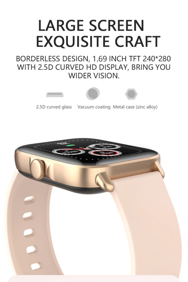 Смарт-годинник Smart Device 84 silver steel