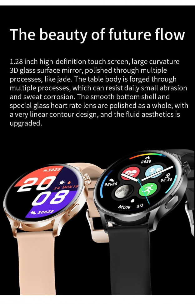 Смарт-годинник Smart Device 102 gold steel