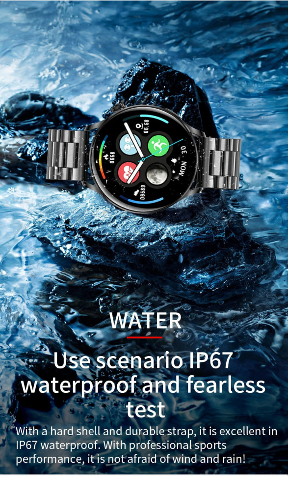 Смарт-годинник Smart Device 102 gold steel