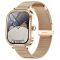 Смарт-годинник Women's Smart Device 19 gold steel, 2 ремінці 
