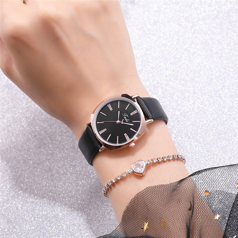 Жіночий годинник Tadi black