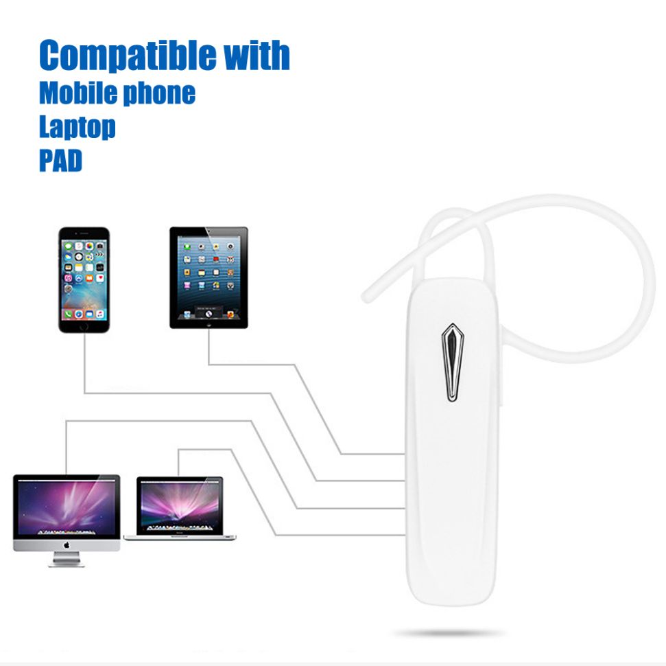 Bluetooth-гарнітура 11 white