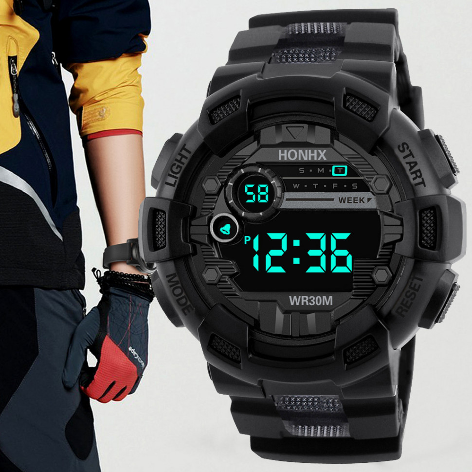 Чоловічий годинник HONHX black