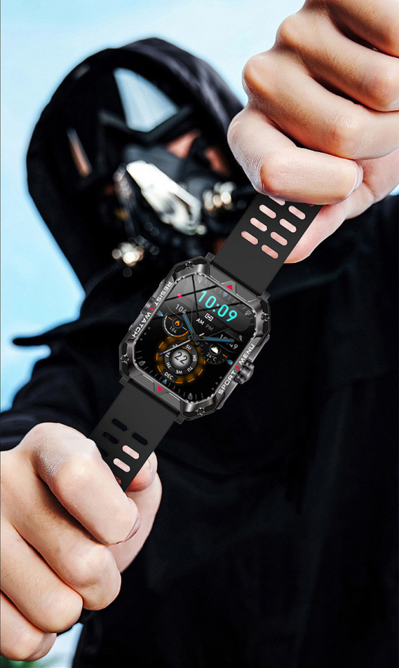 Смарт-годинник протиударний Smart Device 101 black