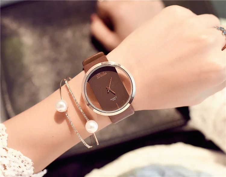 Жіночий годинник + браслет Dalas brown