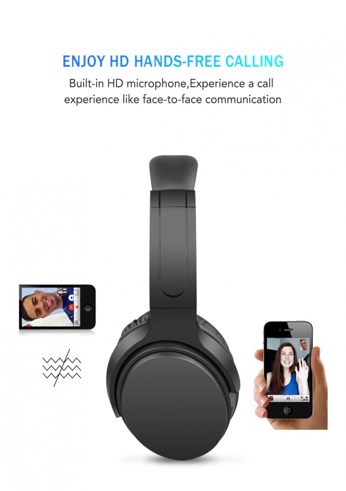 Навушники Bluetooth Air Music Bass 32 black