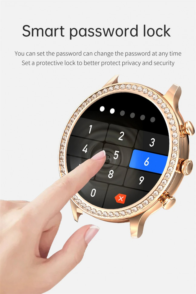 Смарт-годинник Women's Smart Device 3 gold steel   