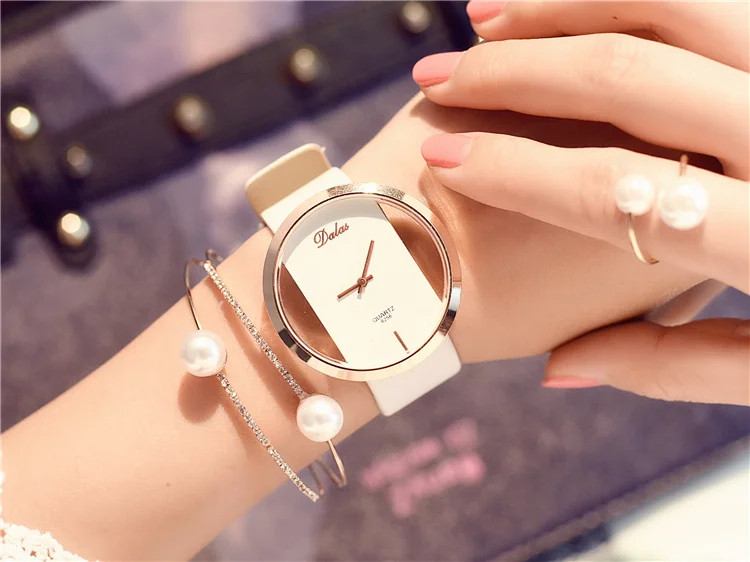 Жіночий годинник + браслет Dalas white
