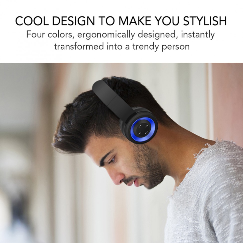 Навушники Bluetooth Air Music Bass 33 black