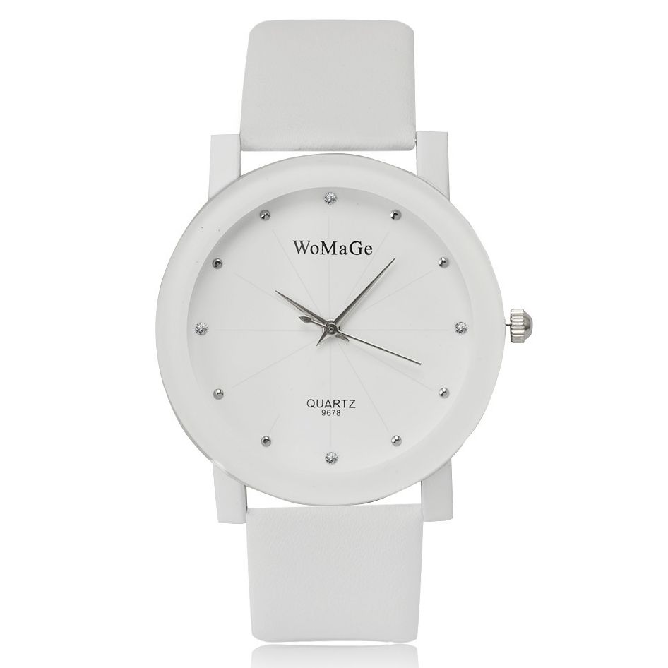 Жіночий годинник WoMaGe white small