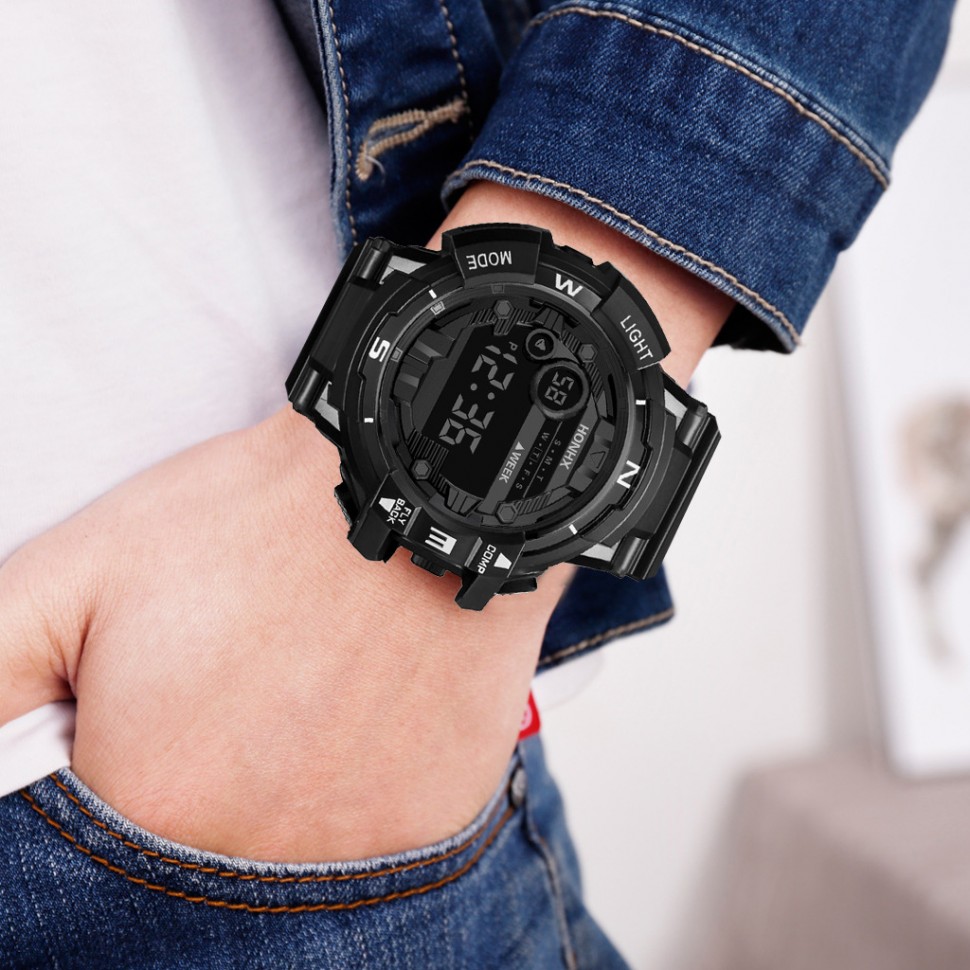 Чоловічий годинник HONHX black