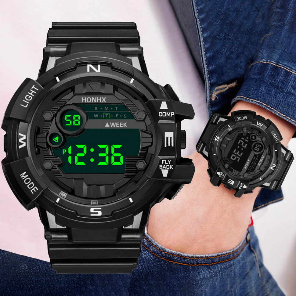 Чоловічий годинник HONHX black