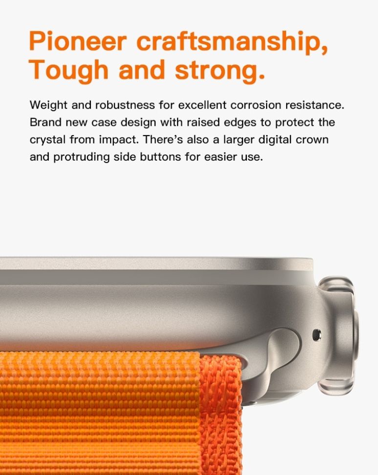 Смарт-годинник Watch Ultra+ white