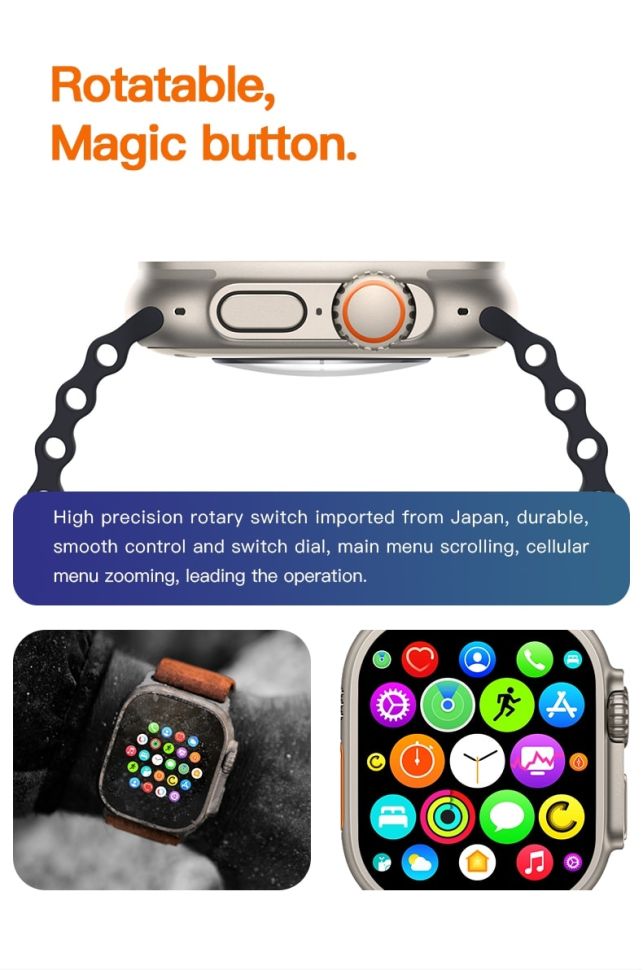 Смарт-годинник Watch Ultra+ white