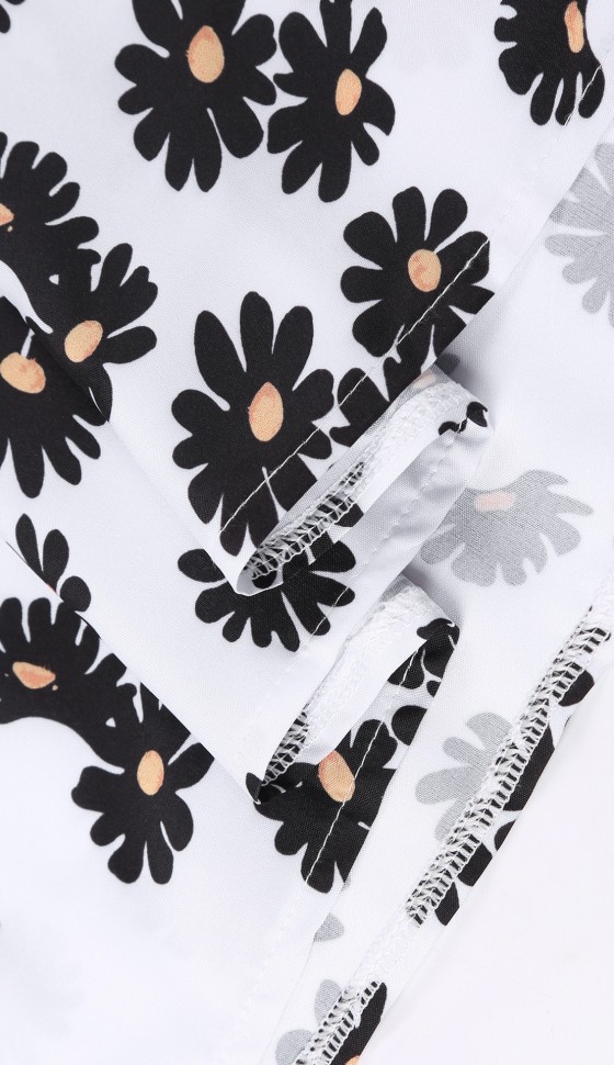 Плаття "Wallot" white+ flowers