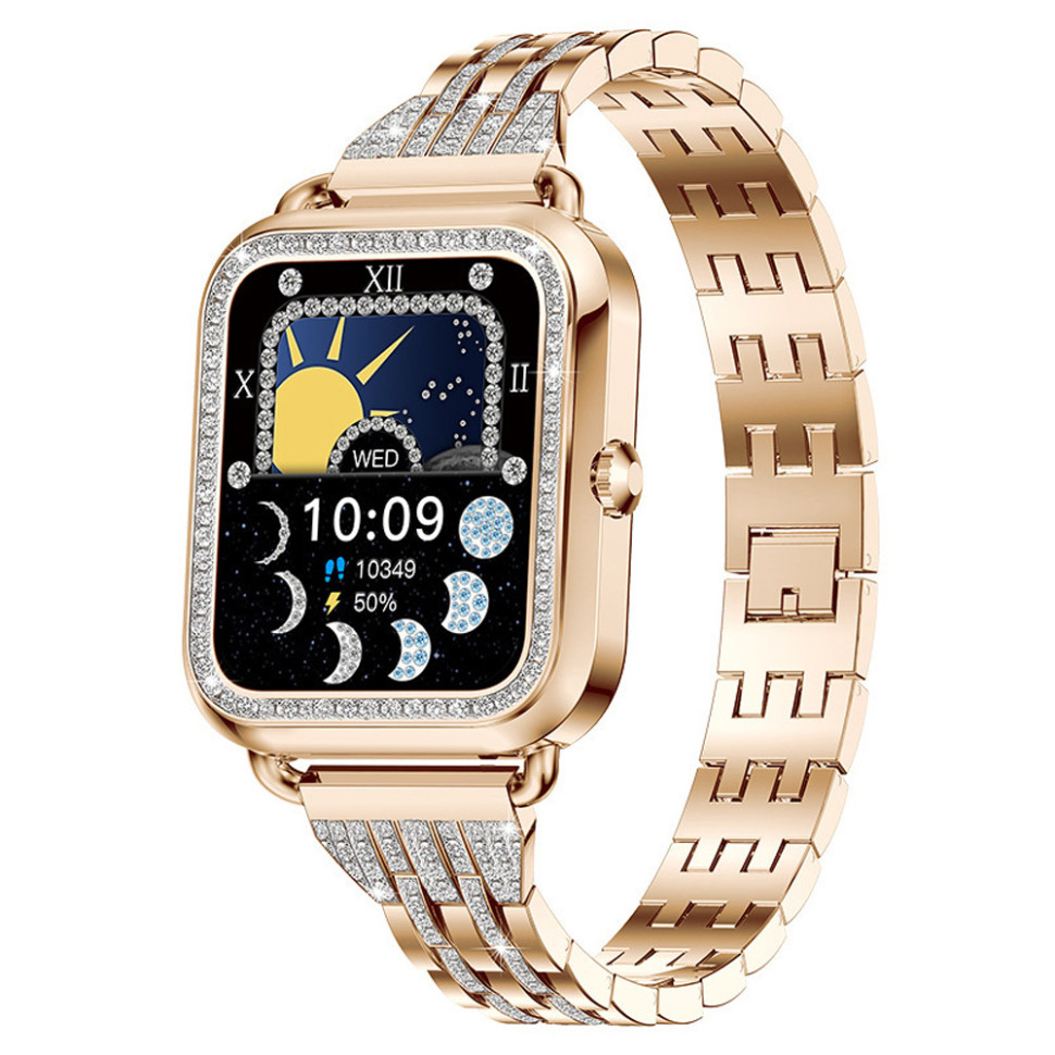 Смарт-годинник Women's Smart Device 17 gold steel