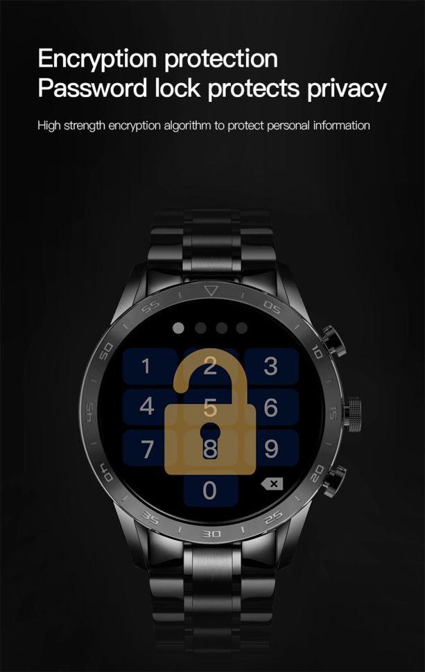 Смарт-годинник Smart Device 93 silver steel, 3 ремінці