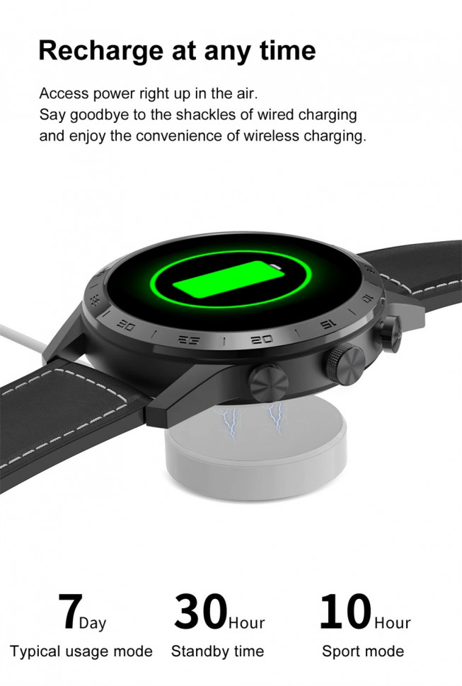 Смарт-годинник Smart Device 93 silver steel, 3 ремінці