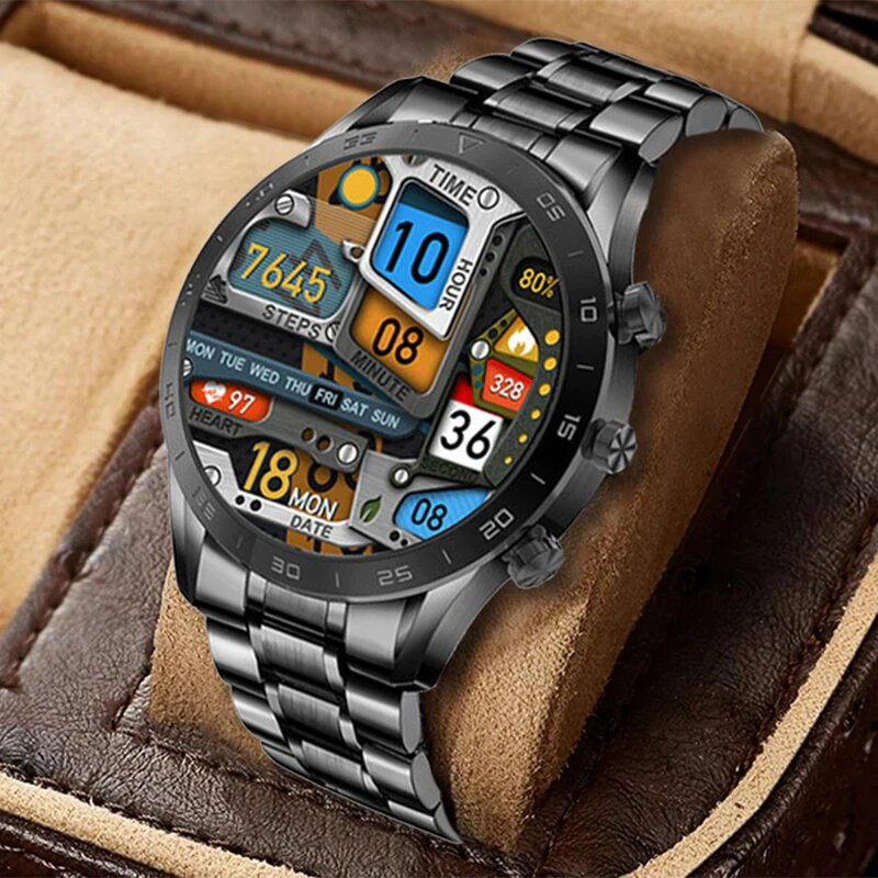 Смарт-годинник Smart Device 93 silver steel, 3 ремінці