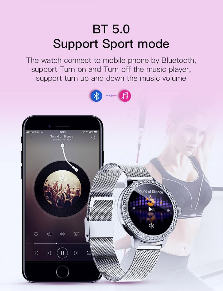 Смарт-годинник Women's Smart Device 7 gold  