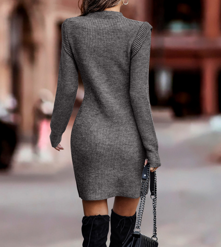 Плаття "Evet" gray