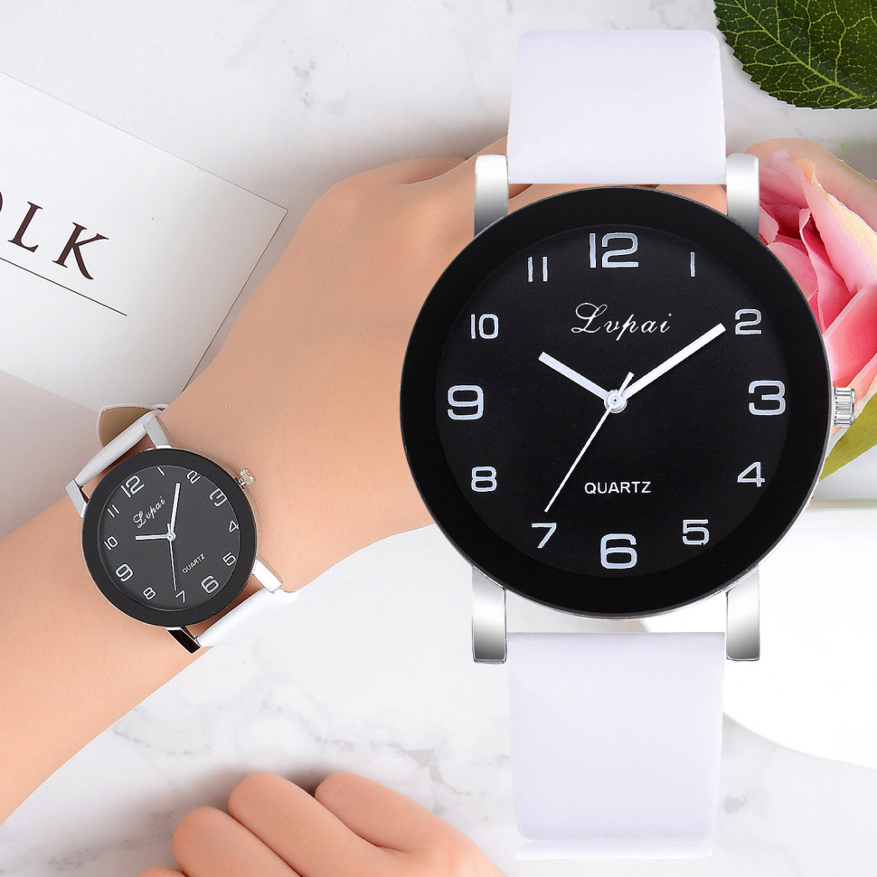 Жіночий годинник Lupai white