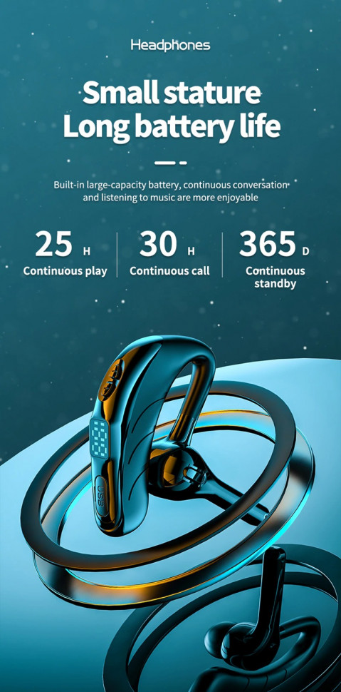 Bluetooth-гарнітура 46 black  