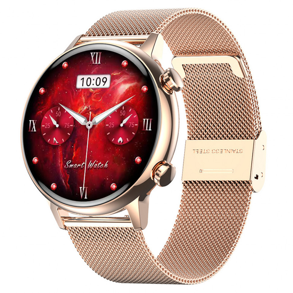 Смарт-годинник Women's Smart Device 8 gold steel