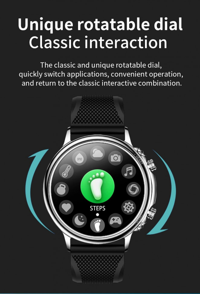 Смарт-годинник Smart Device 97 gold steel